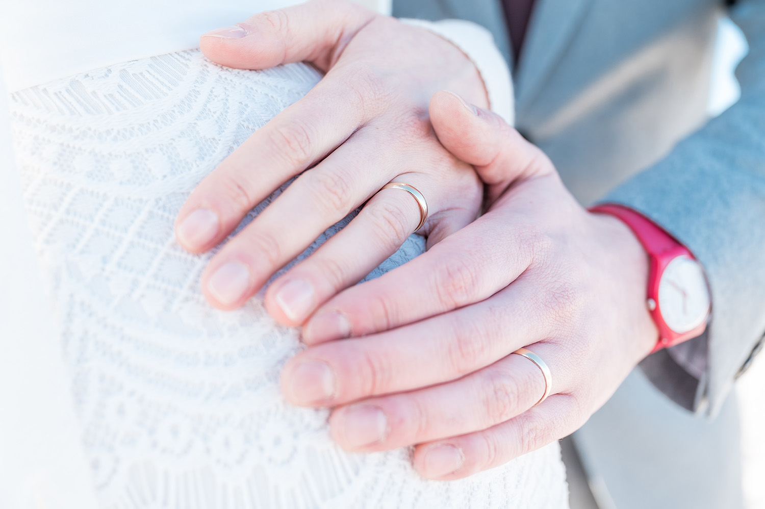 Hochzeit Babybauch