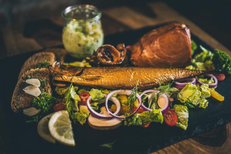 Fischplatte mit Räucherfisch, Foodfotografie Mirko Boy